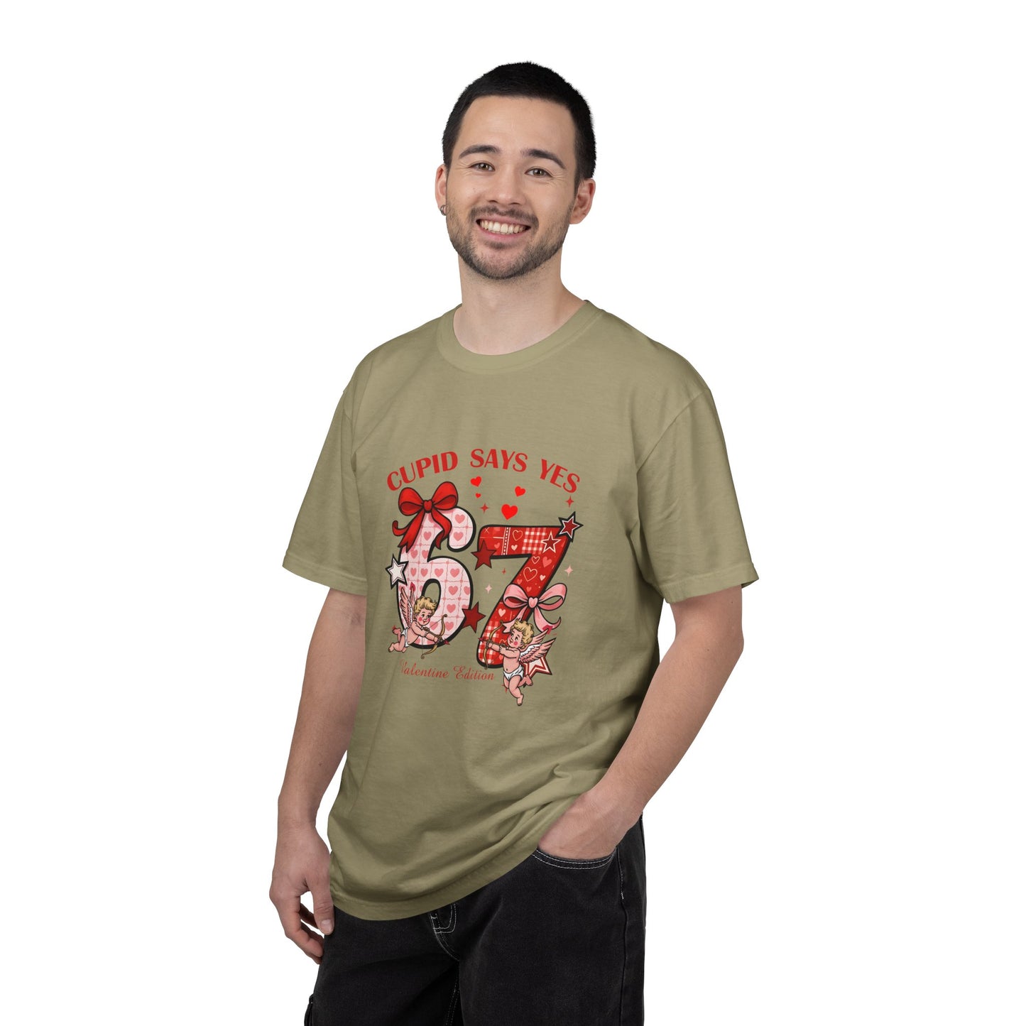 Valentine’s Cupid Says Yes 67 T-Shirt