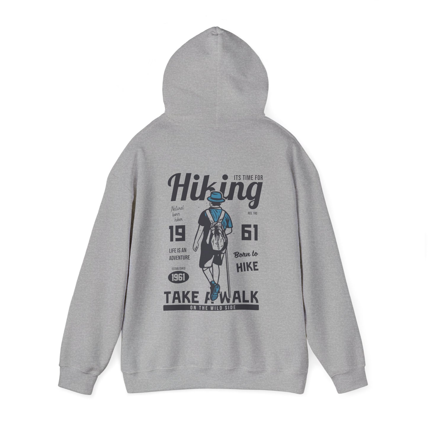 Vintage Hiking Sweatshirt | Unisex Heavy Blend Hoodie for Adventurers