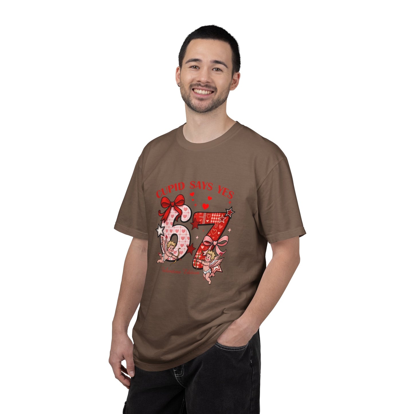 Valentine’s Cupid Says Yes 67 T-Shirt