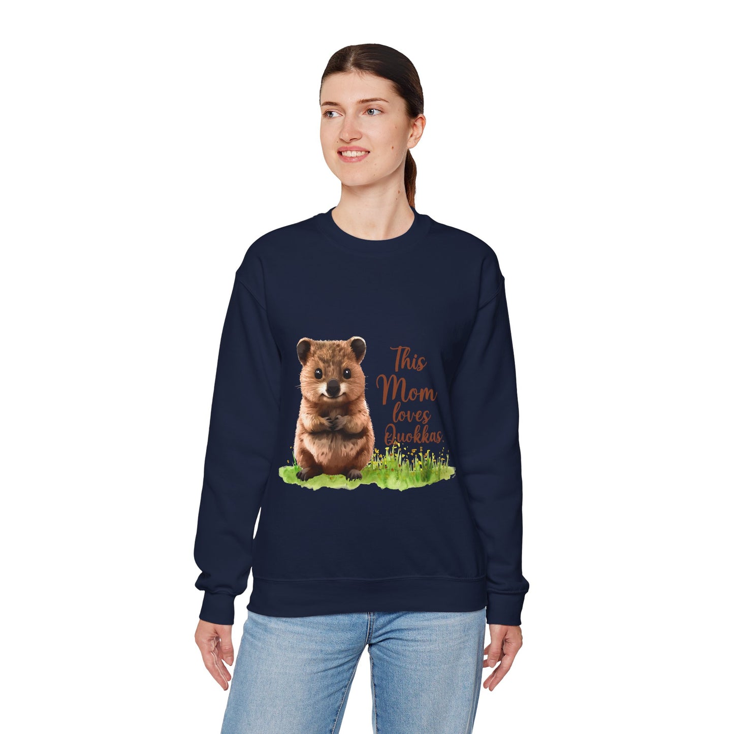 Cute Quokka Unisex Crewneck Sweatshirt