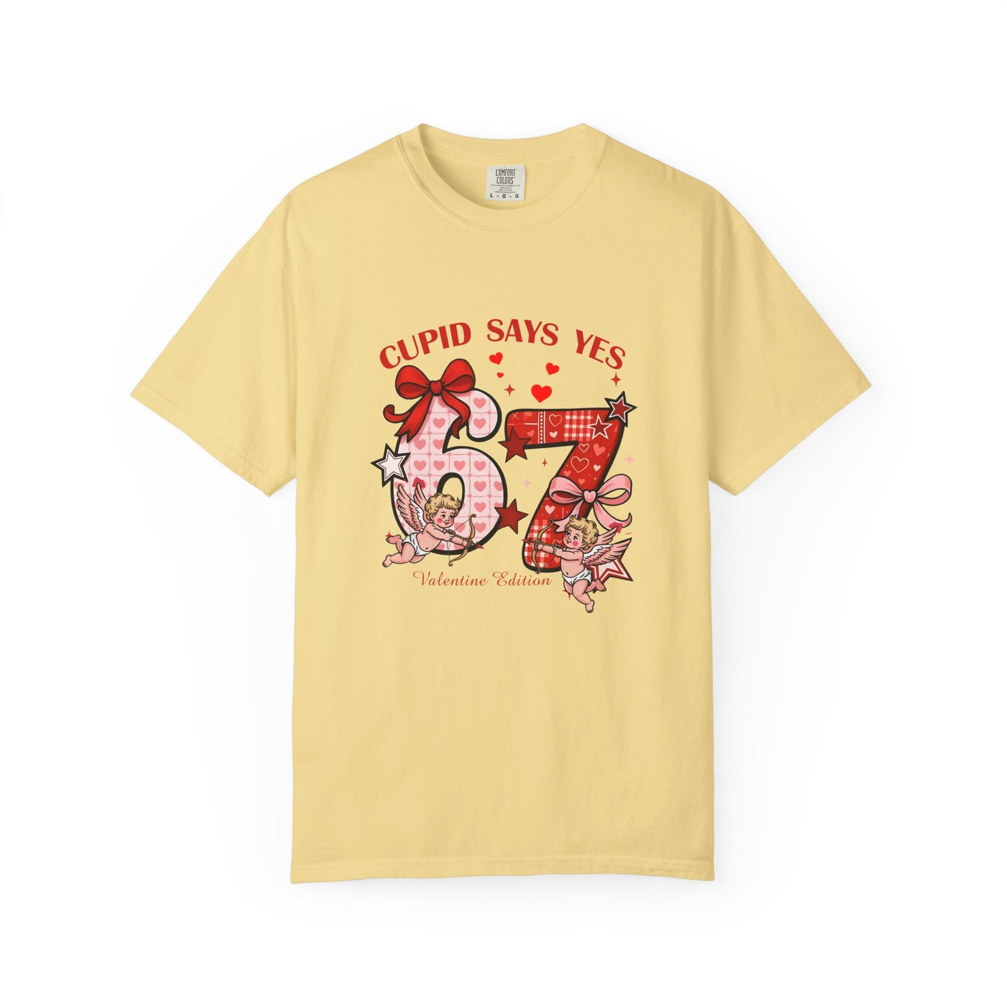 Valentine’s Cupid Says Yes 67 T-Shirt