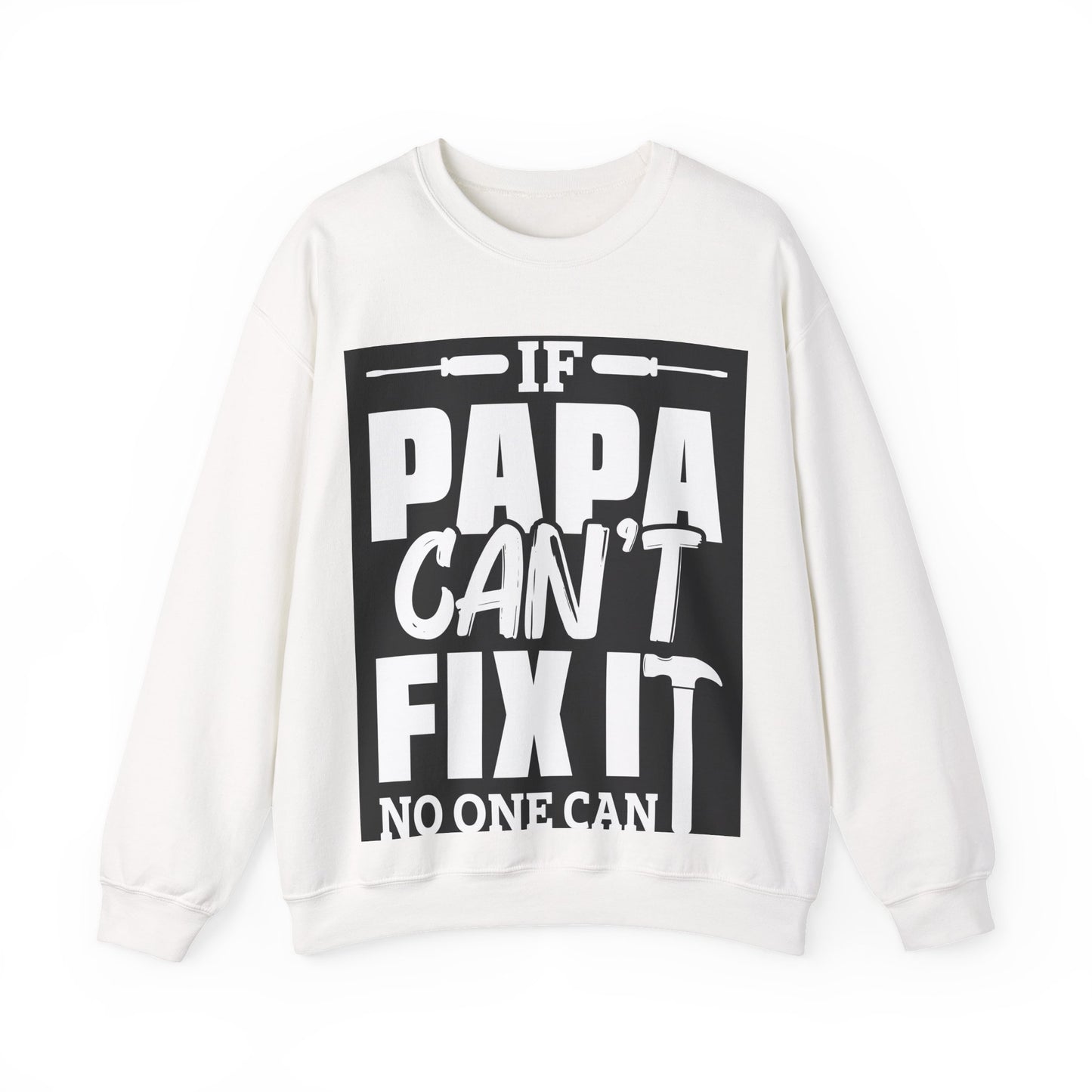 Funny Papa Crewneck Sweatshirt