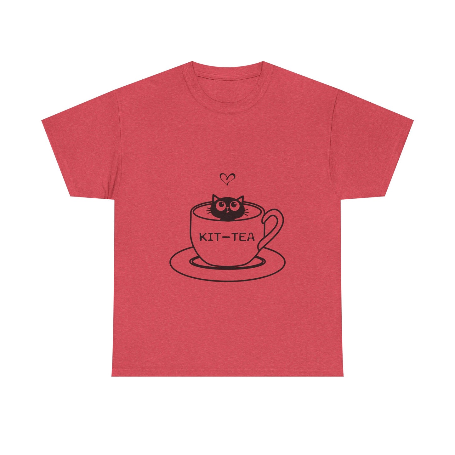 Kit-Tea Cat Tee — Cute Cat in a Teacup Graphic T-Shirt