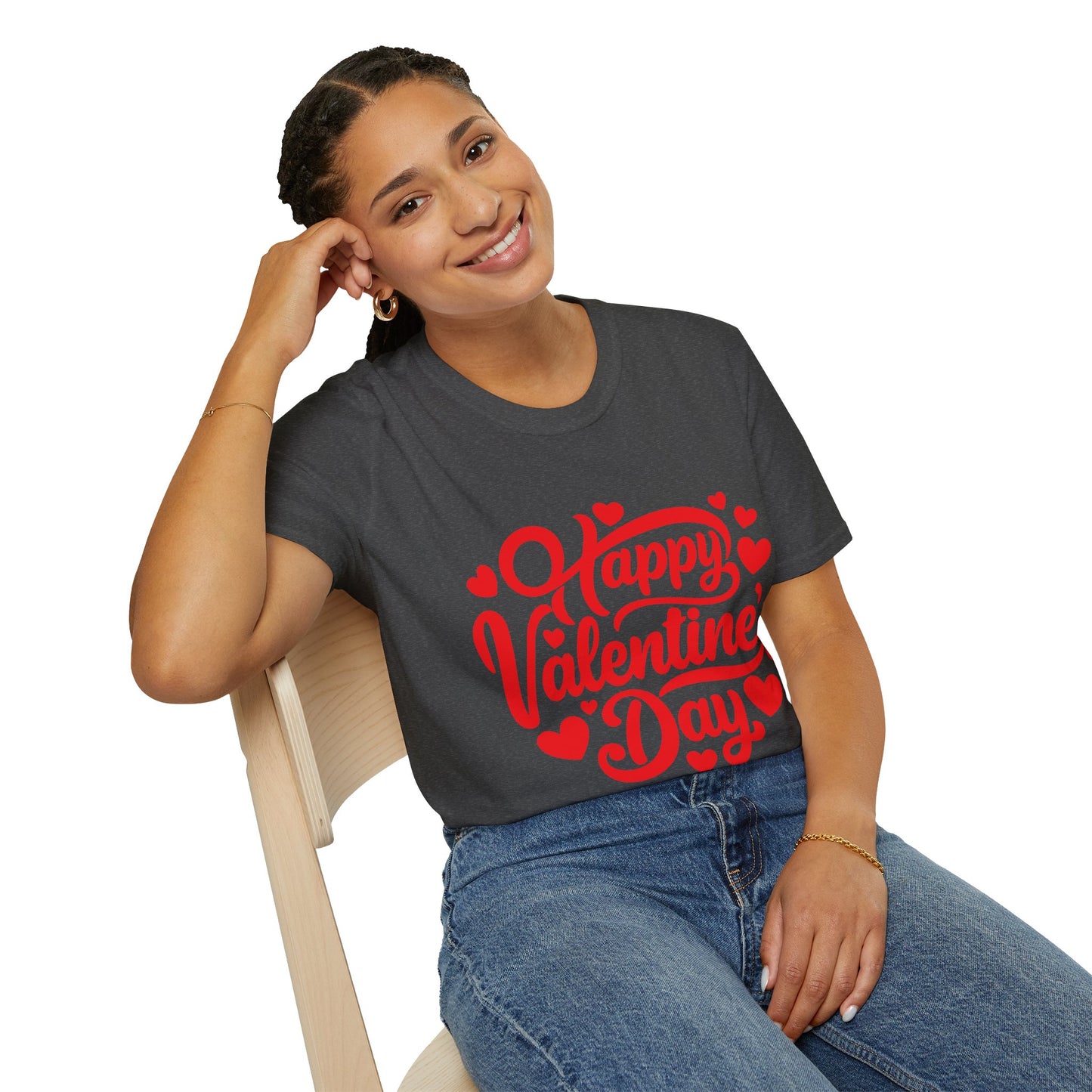 Unisex Softstyle T-Shirt - Happy Valentine's Day