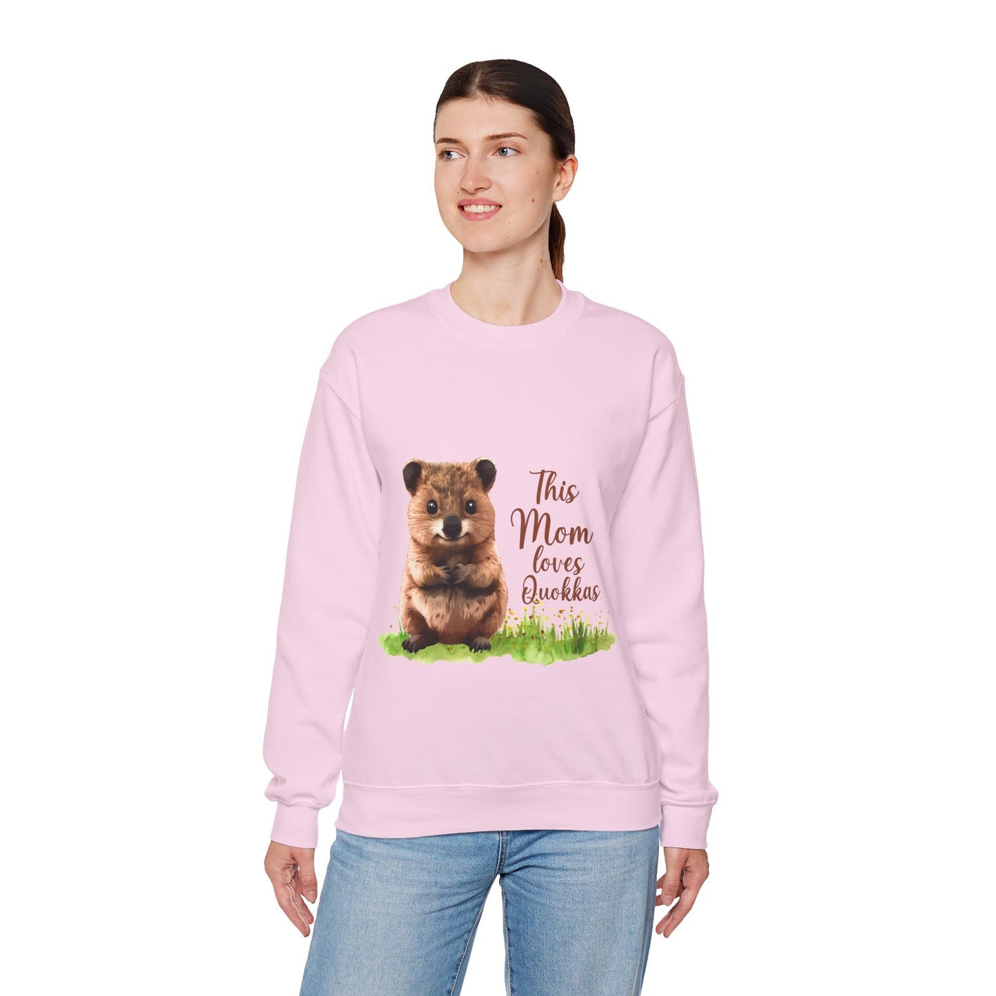 Cute Quokka Unisex Crewneck Sweatshirt