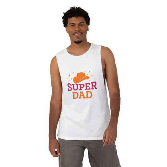 Super Dad Unisex Barnard Tank Top Perfect For Father's Day