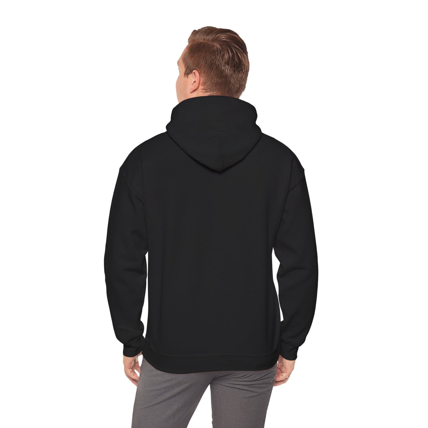 Cat on Bike Colorful Graphic Hoodie — Playful Bicycle Cat Art Sweatshirt