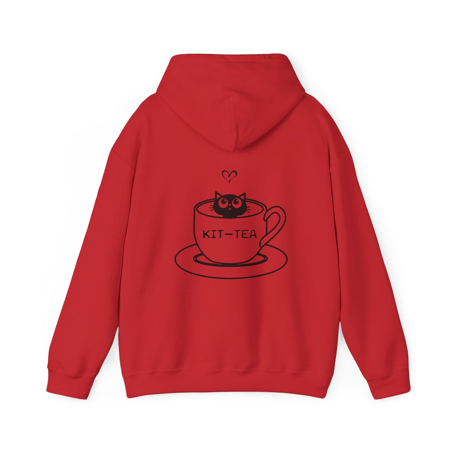 Kit-Tea Cat Hoodie — Cute Cat in Teacup Graphic Sweatshirt
