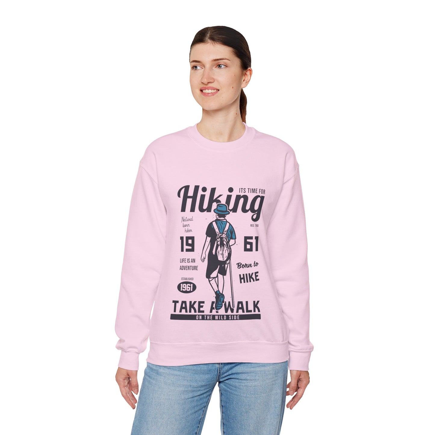 Vintage Hiking Adventure Sweatshirt