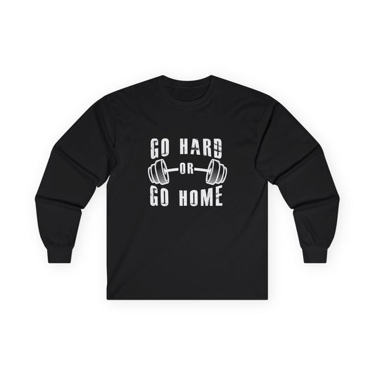 Fitness Motivational Long Sleeve Tee - Gym Apparel