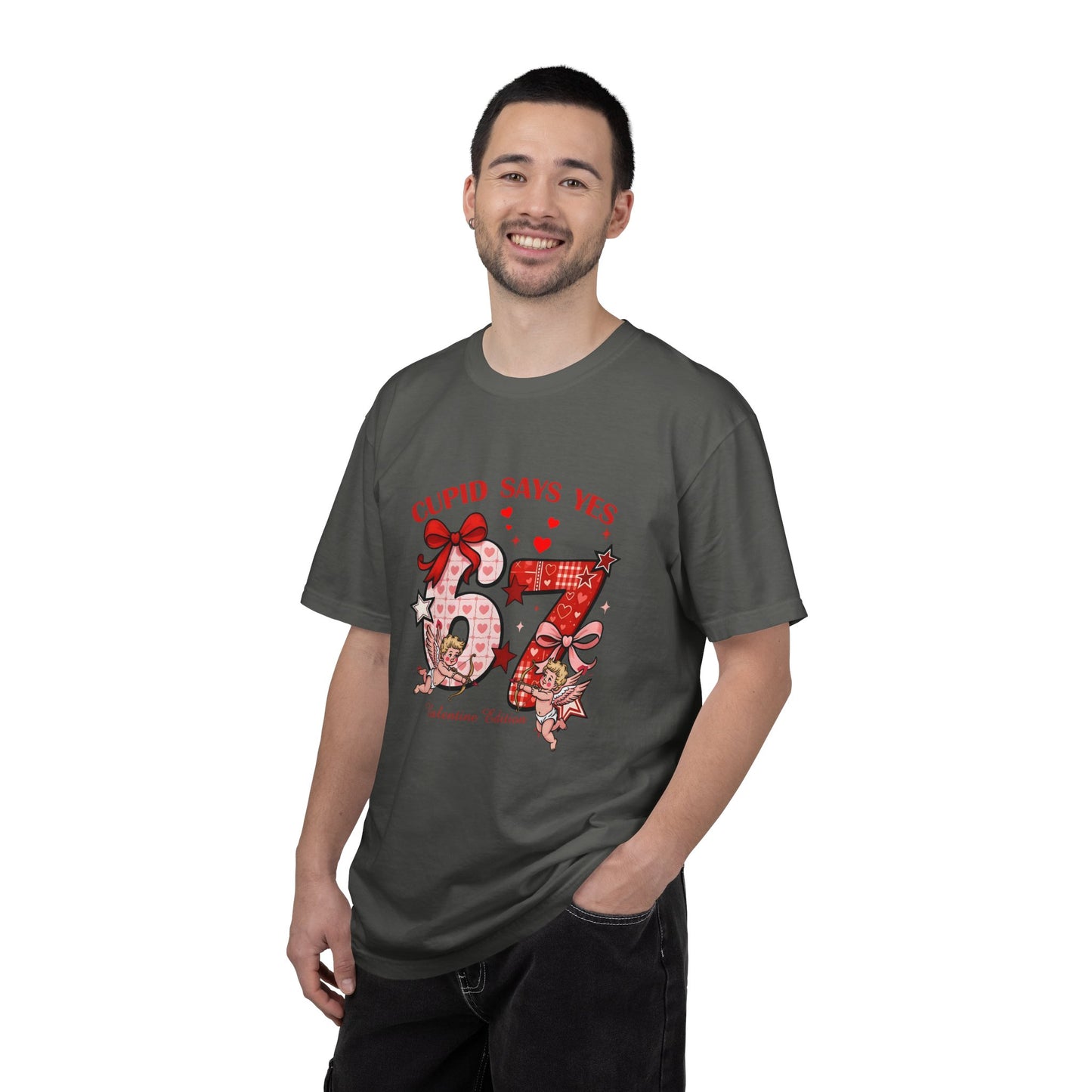 Valentine’s Cupid Says Yes 67 T-Shirt