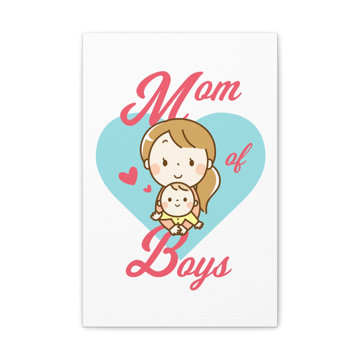Mom of Boys Wall Art - Cute Nursery Decor
