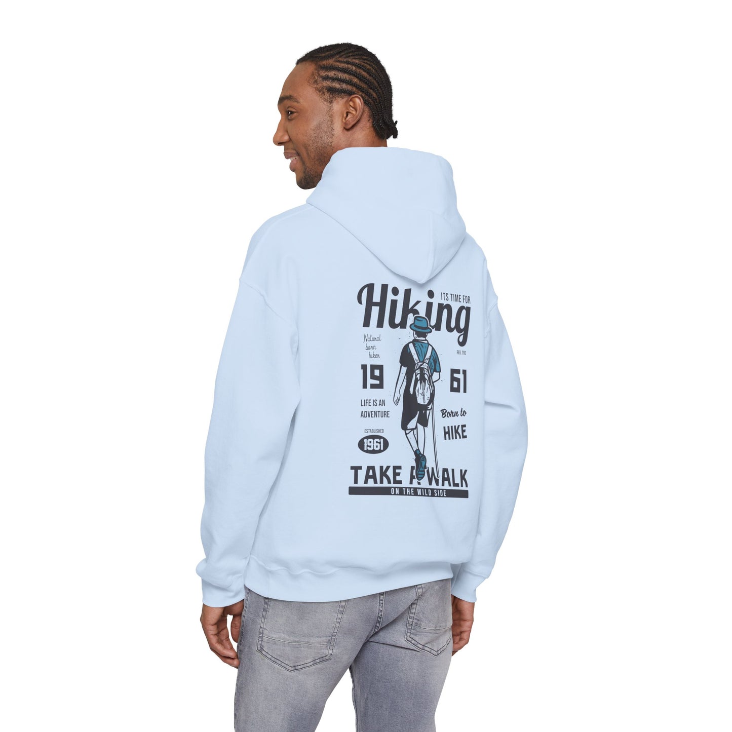Vintage Hiking Sweatshirt | Unisex Heavy Blend Hoodie for Adventurers