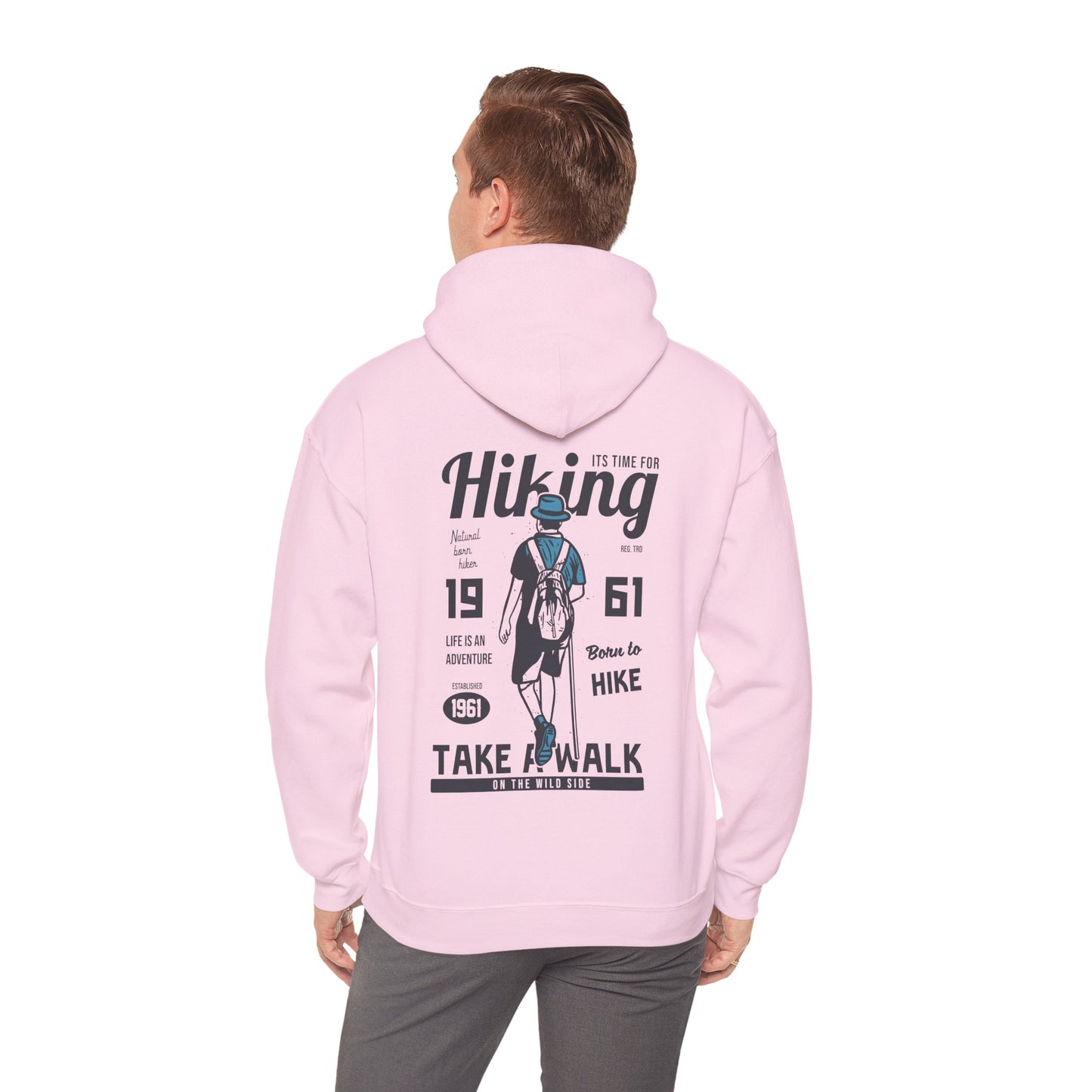 Vintage Hiking Sweatshirt | Unisex Heavy Blend Hoodie for Adventurers