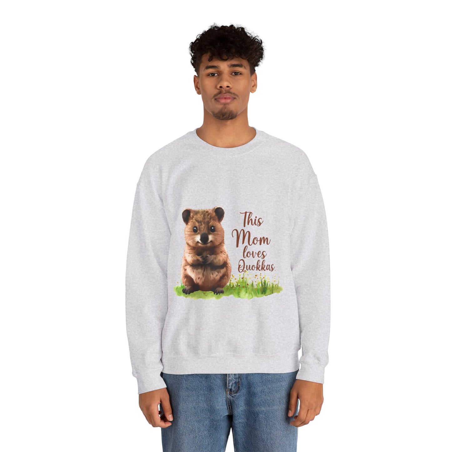 Cute Quokka Unisex Crewneck Sweatshirt