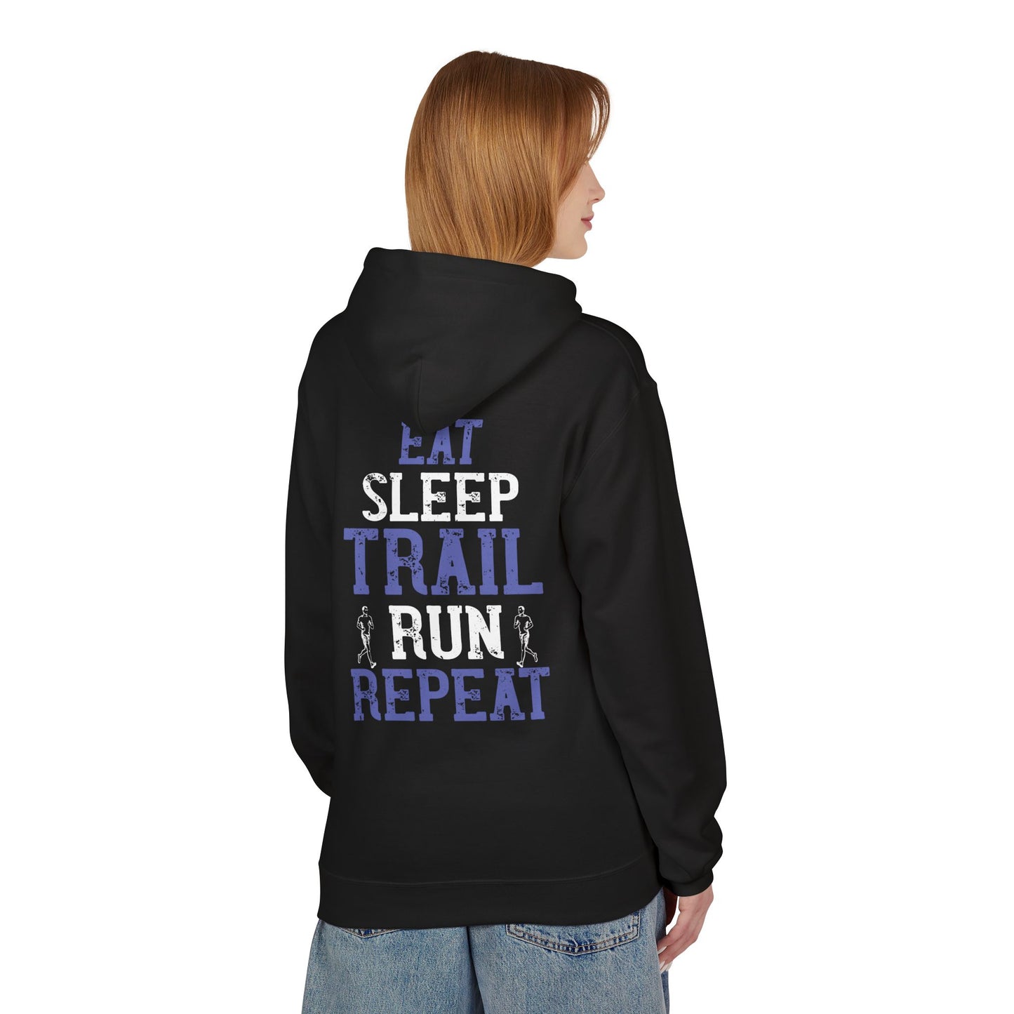 Trail Runner Fleece Hoodie - Perfect for Sports Enthusiasts