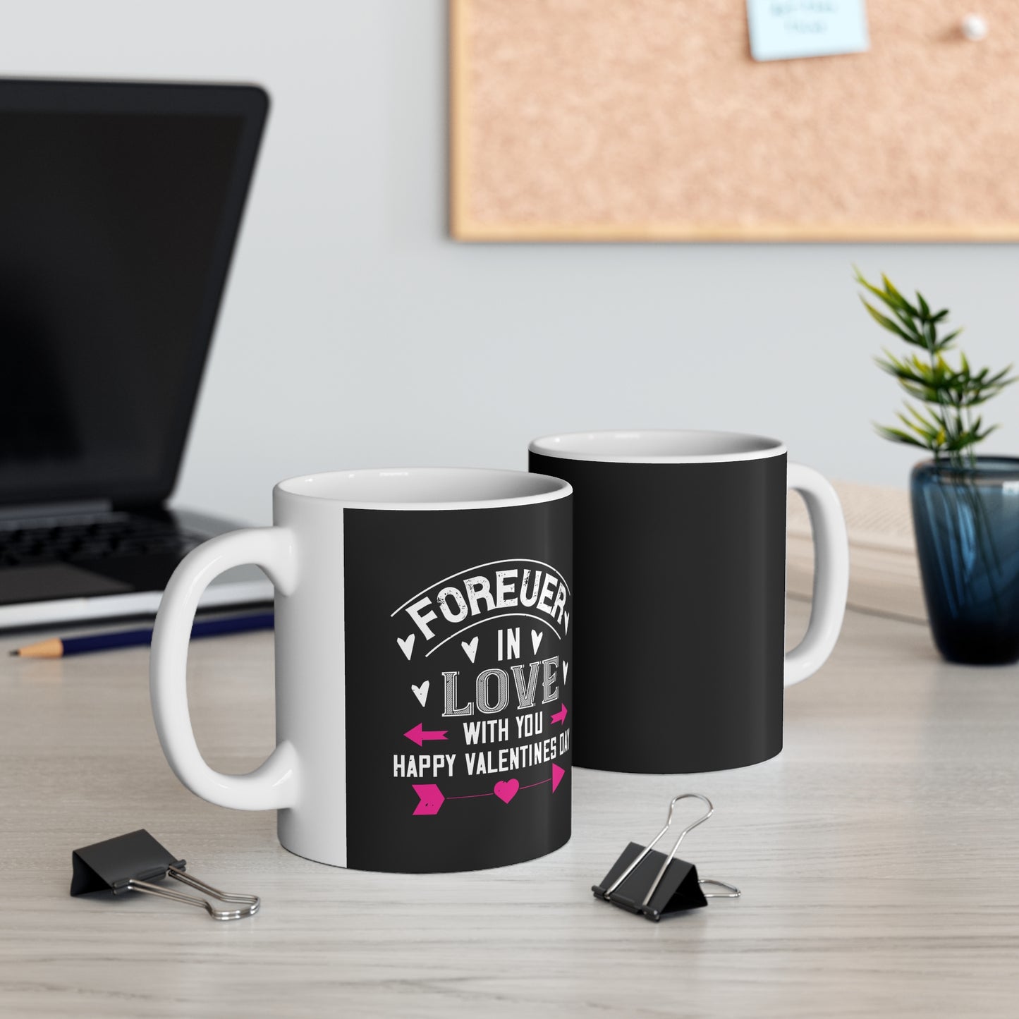 Valentine’s 'Forever in Love with You' Ceramic Coffee Mug