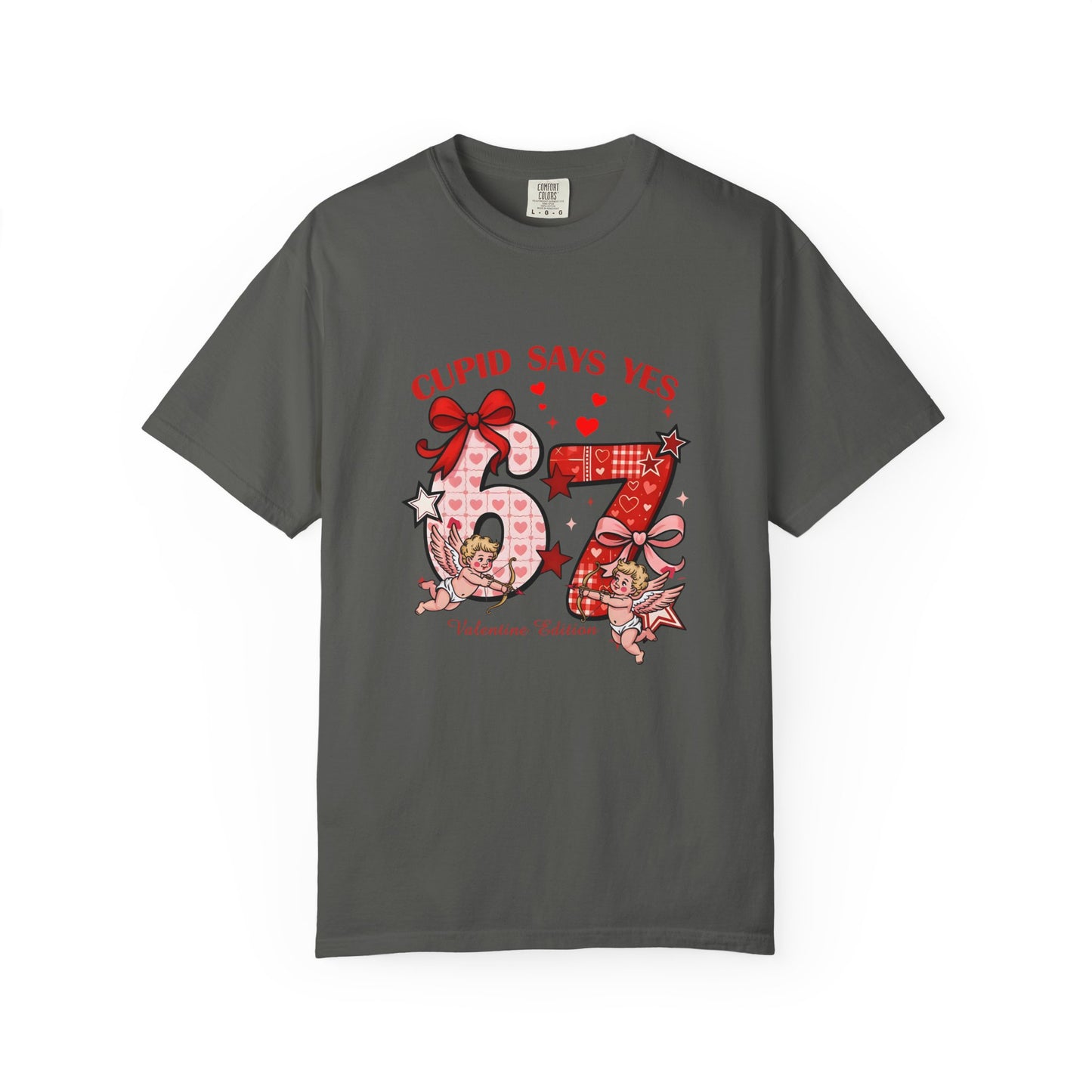 Valentine’s Cupid Says Yes 67 T-Shirt