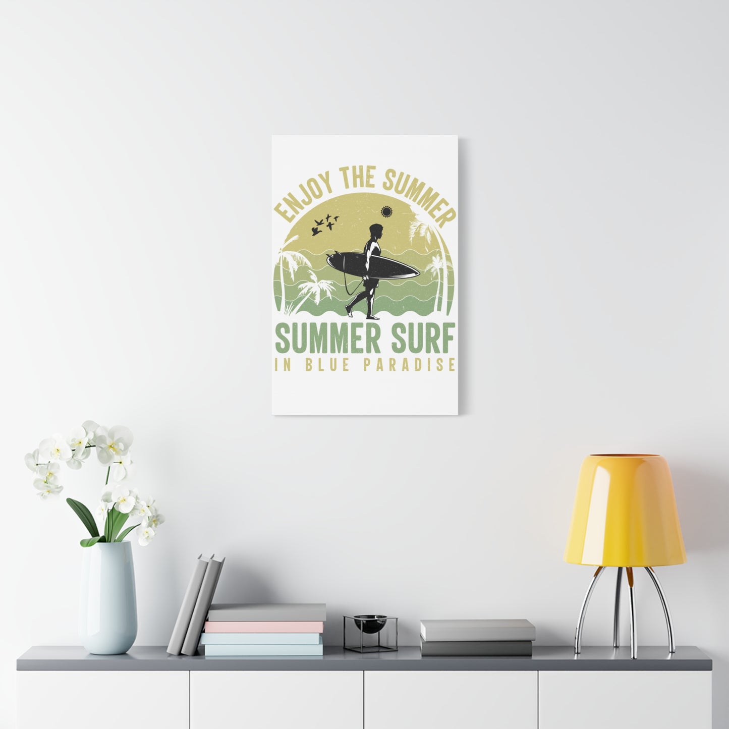Summer Surf Canvas Print