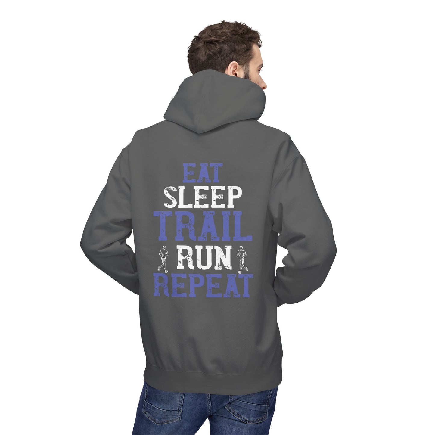 Trail Runner Fleece Hoodie - Perfect for Sports Enthusiasts