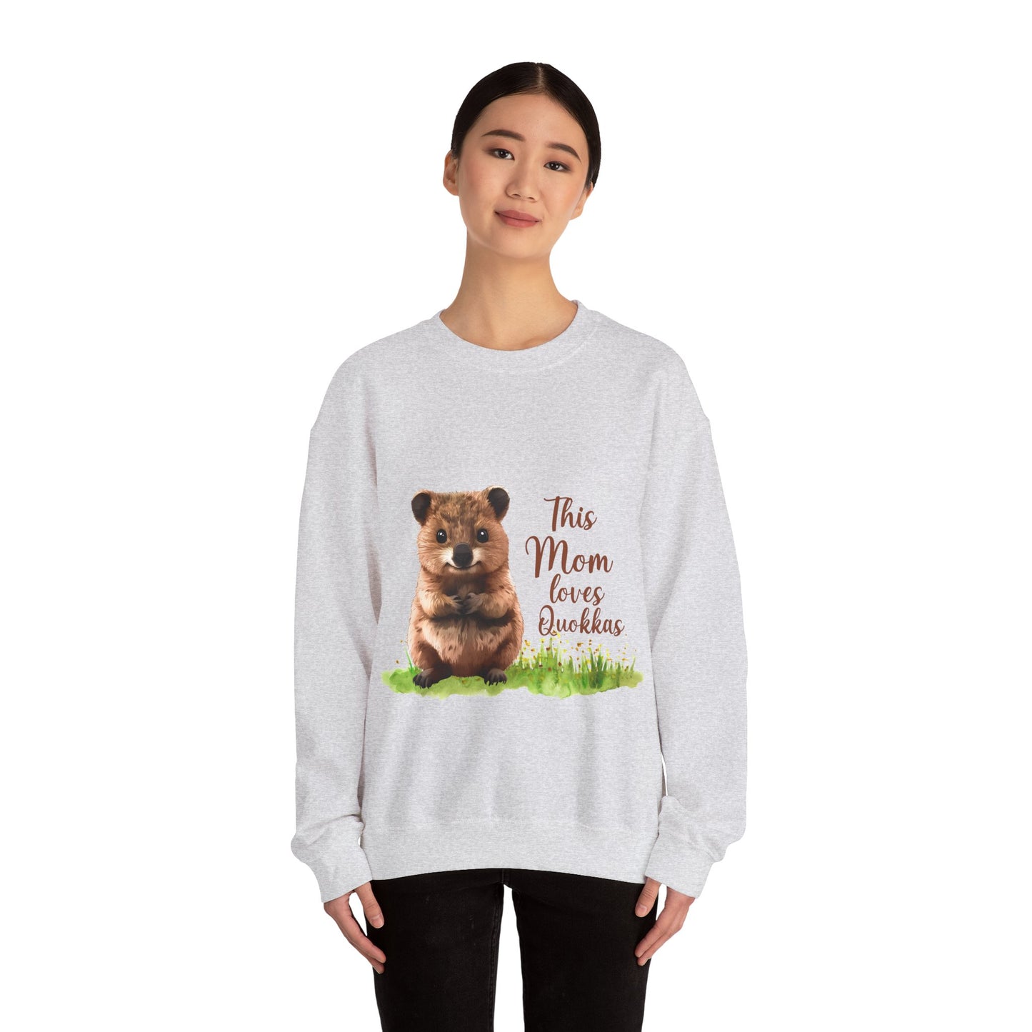 Cute Quokka Unisex Crewneck Sweatshirt
