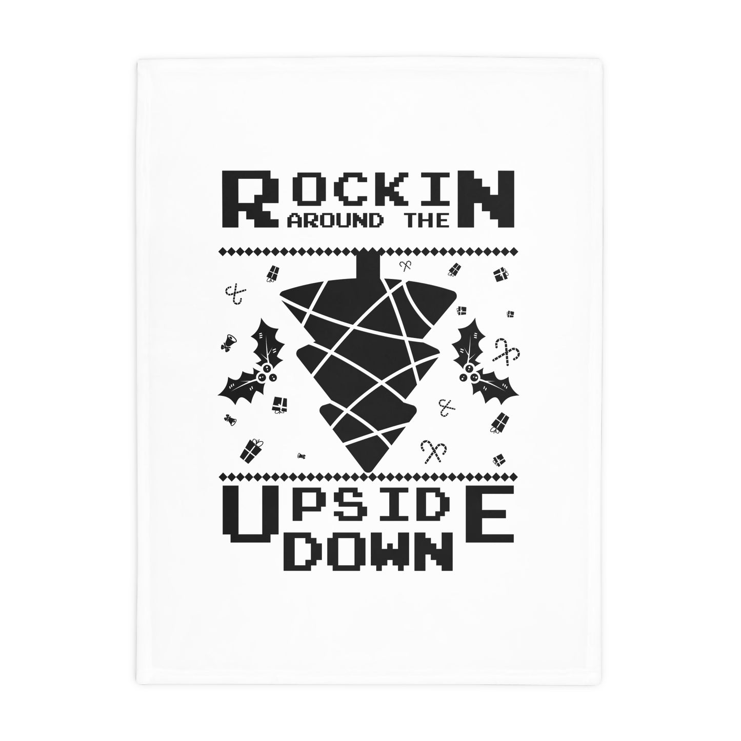 You + Me + Wine = Happy Plush Fleece Blanket — Romantic Wine Lover Throw