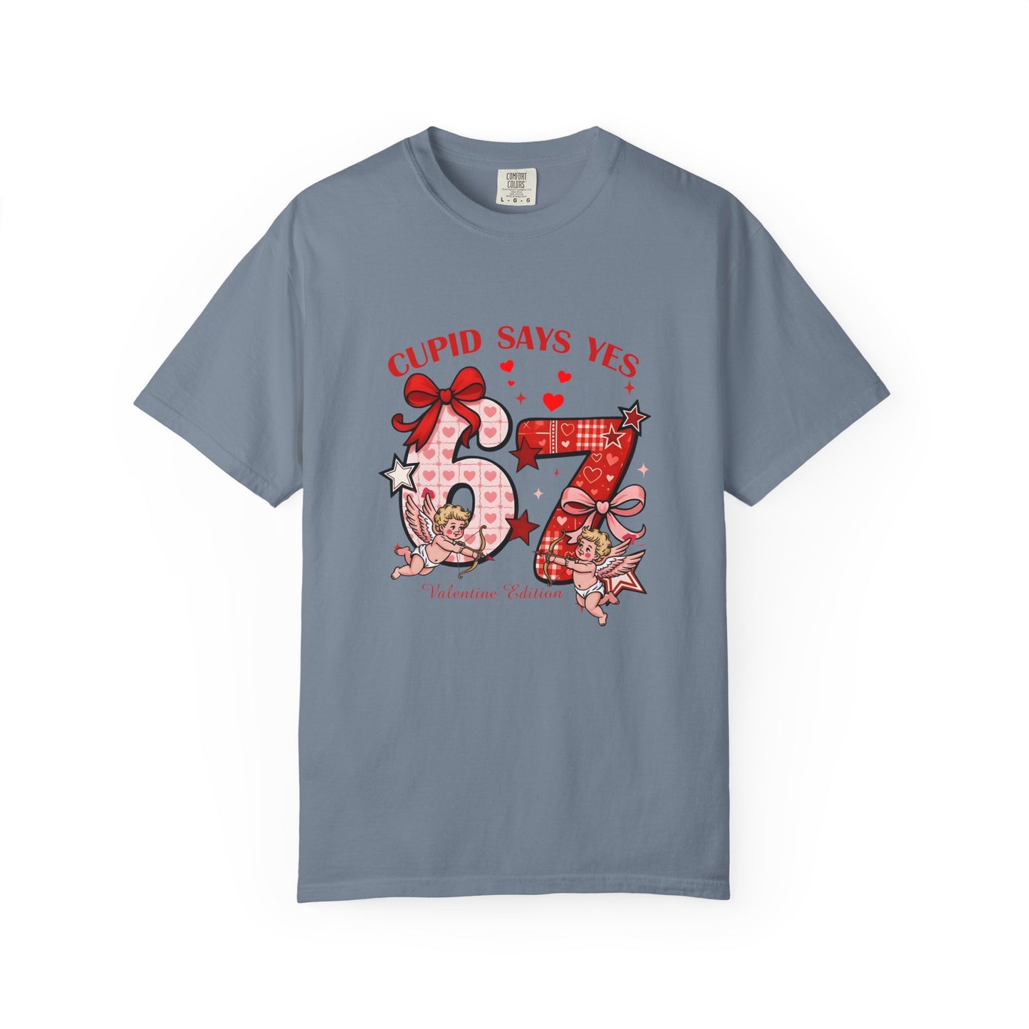 Valentine’s Cupid Says Yes 67 T-Shirt
