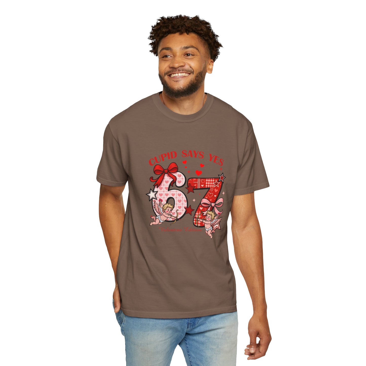Valentine’s Cupid Says Yes 67 T-Shirt