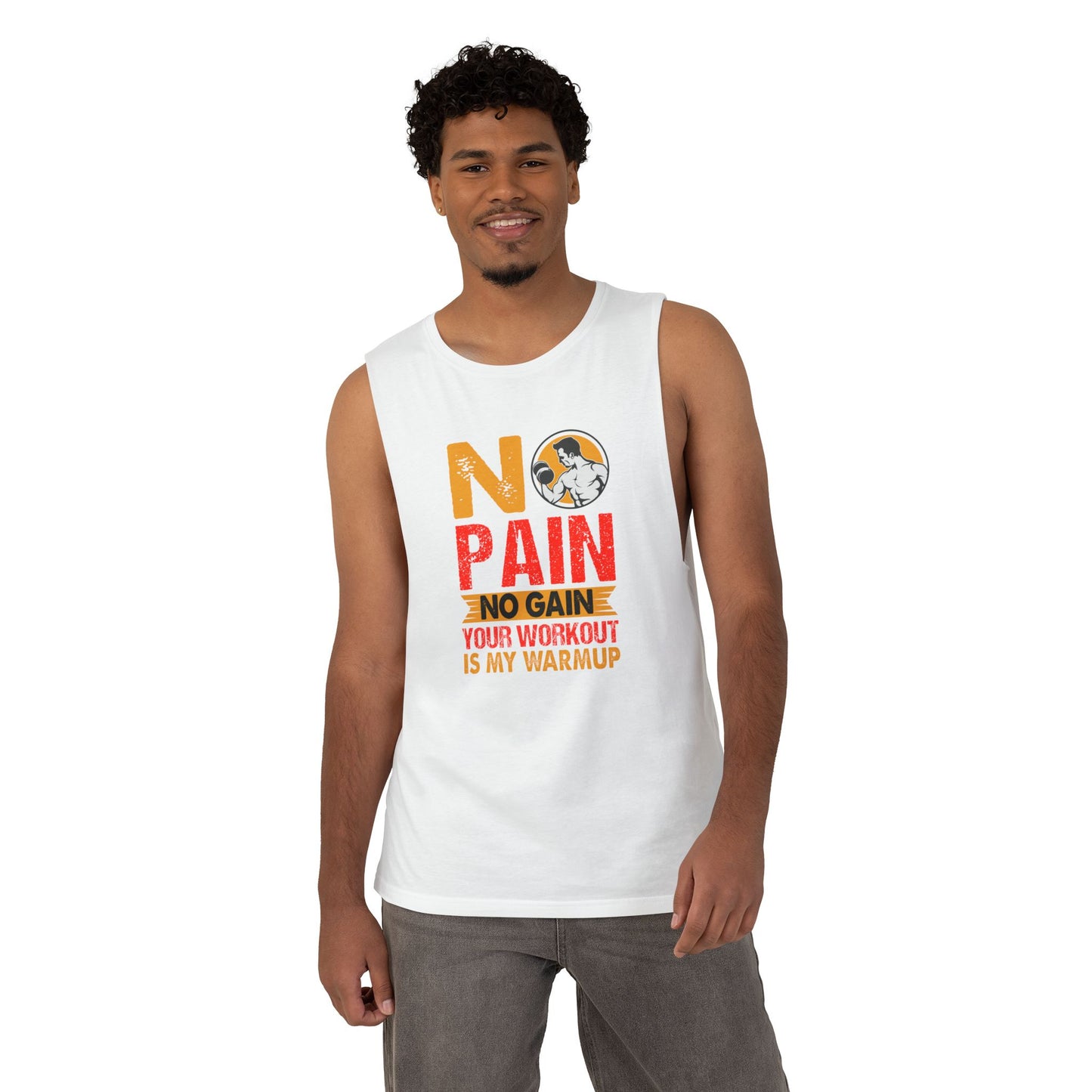 Unisex Workout Tank Top | No Pain No Gain