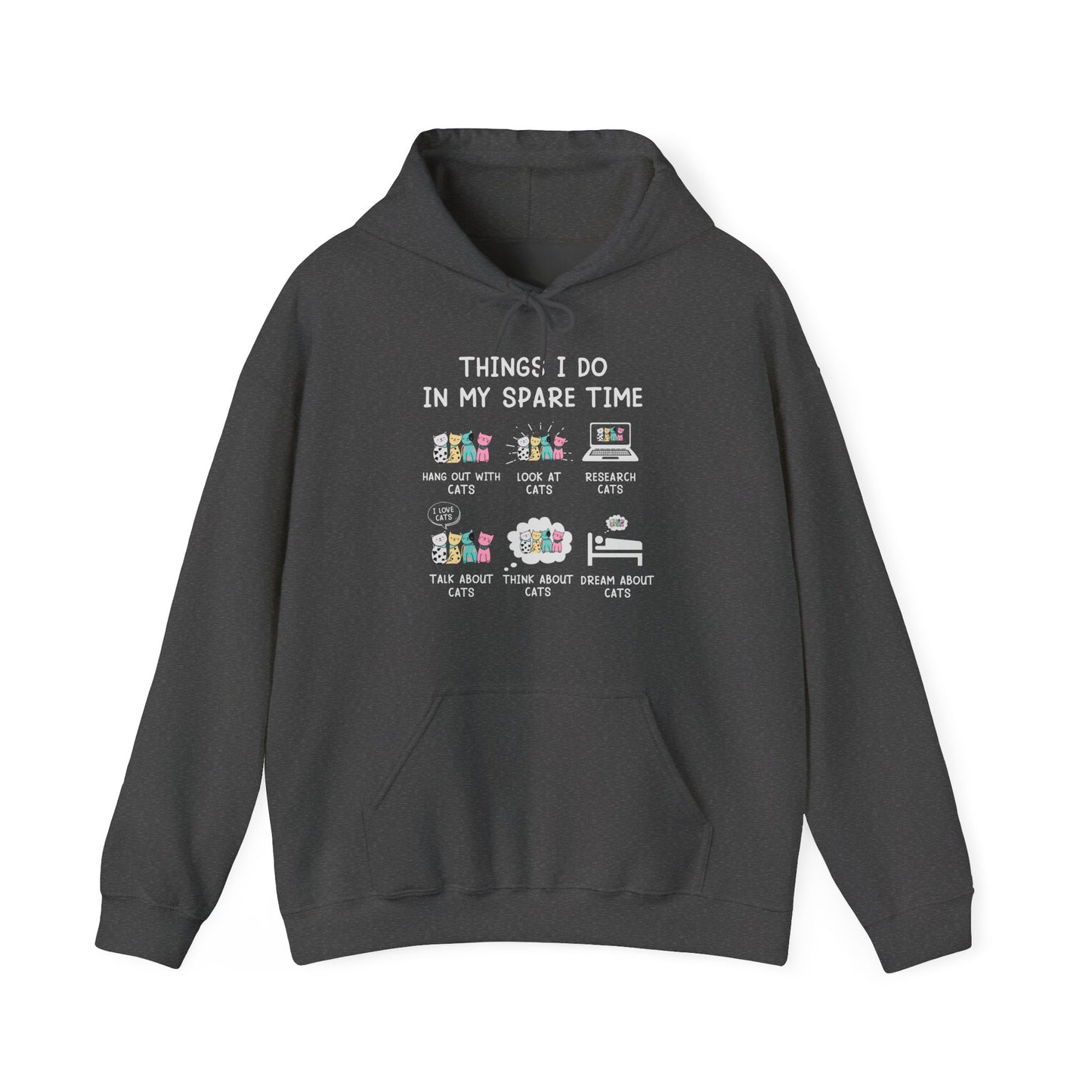 Kit-Tea Cat Hoodie — Cute Cat in Teacup Graphic Sweatshirt
