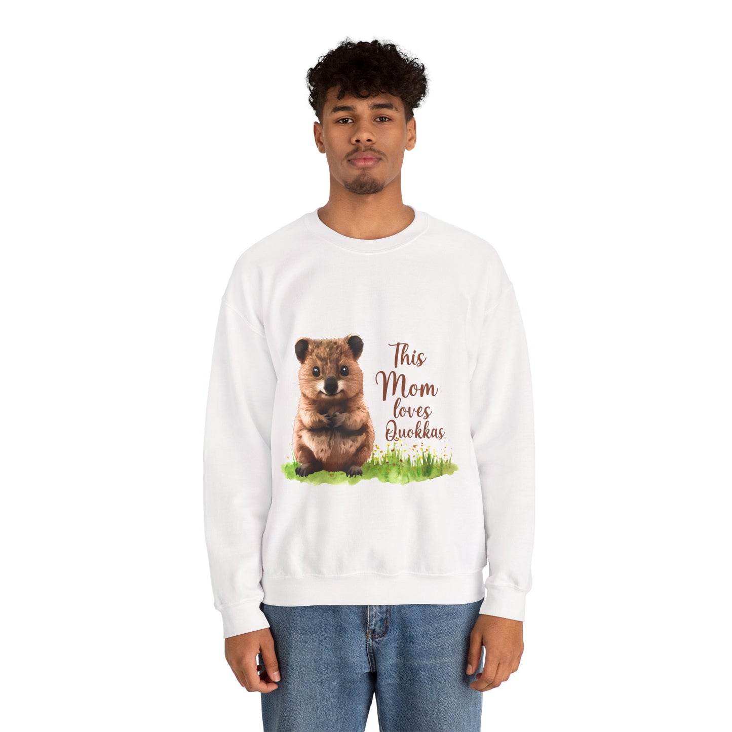 Cute Quokka Unisex Crewneck Sweatshirt