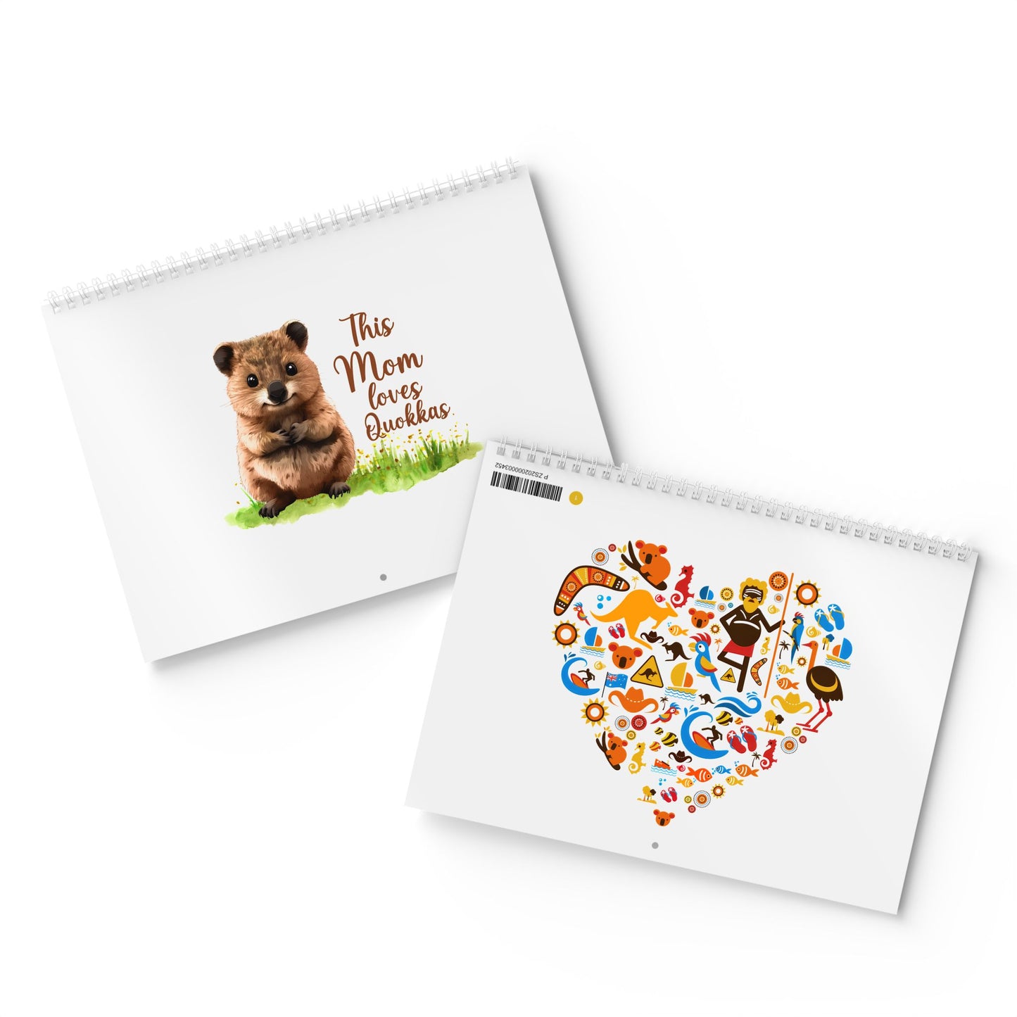 2026 'Just See Yourself' Tropical Sunset Wall Calendar — Inspirational Monthly Calendar