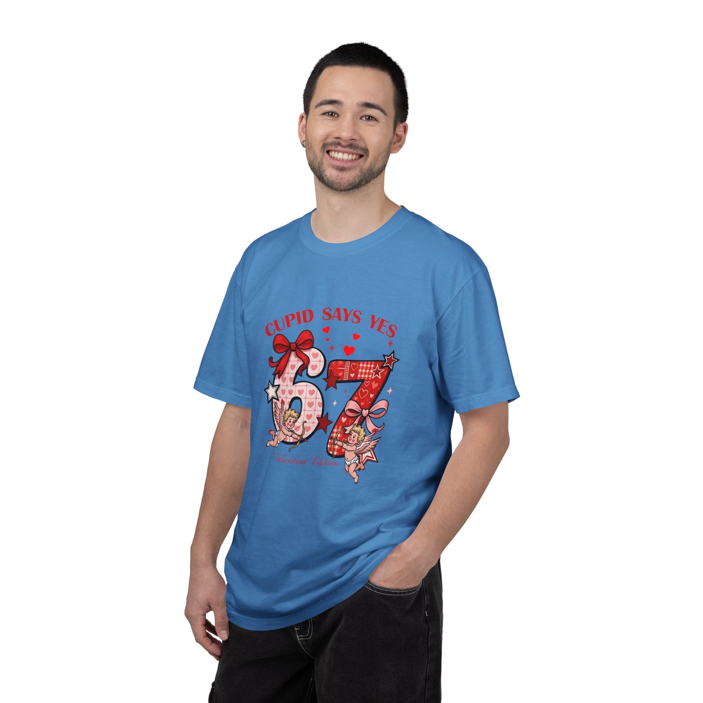 Valentine’s Cupid Says Yes 67 T-Shirt