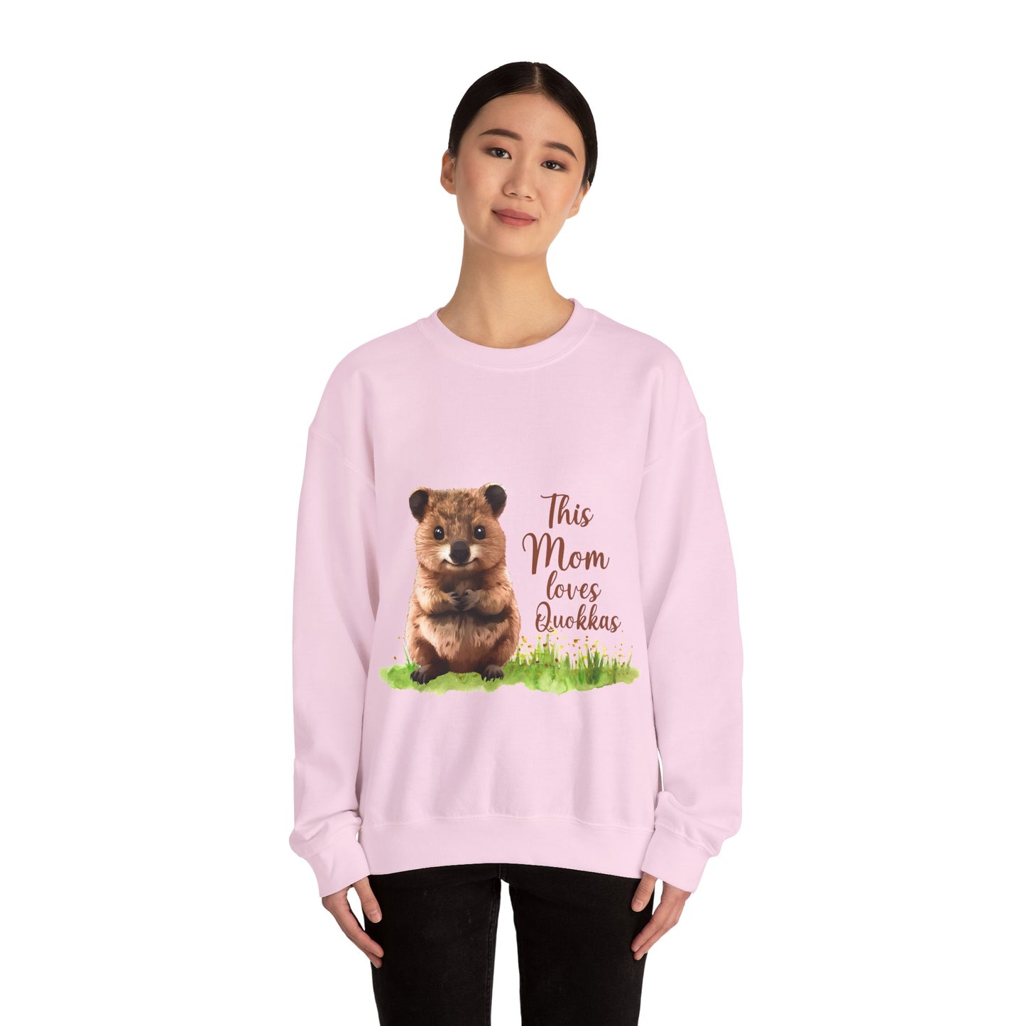 Cute Quokka Unisex Crewneck Sweatshirt