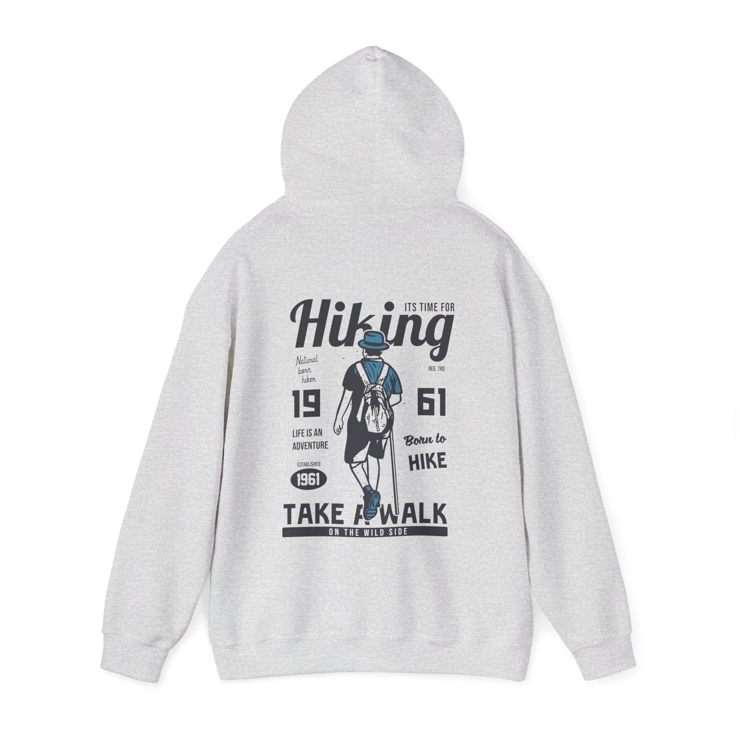 Vintage Hiking Sweatshirt | Unisex Heavy Blend Hoodie for Adventurers