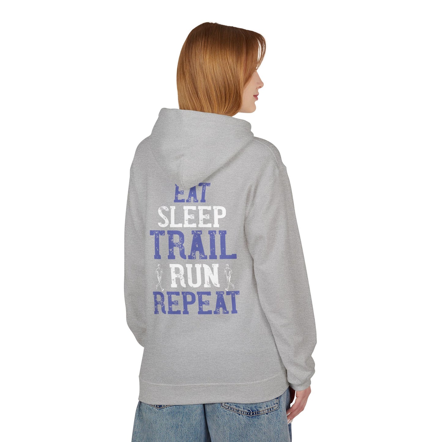 Trail Runner Fleece Hoodie - Perfect for Sports Enthusiasts
