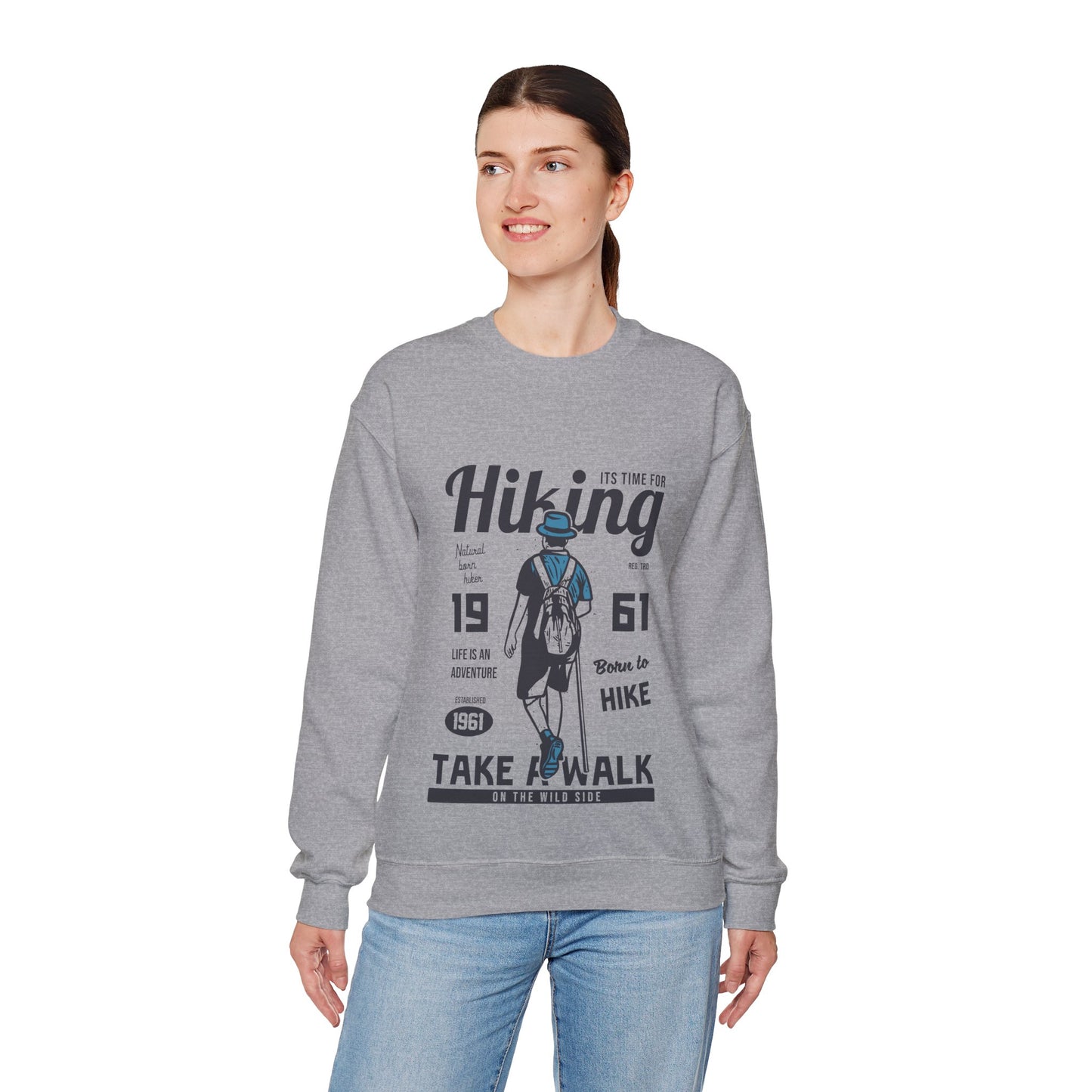 Vintage Hiking Adventure Sweatshirt