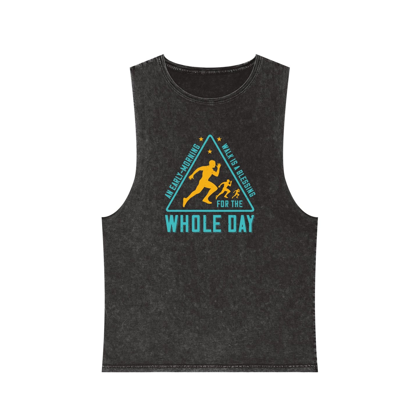Unisex Stonewash Tank Top - Perfect for Active Days