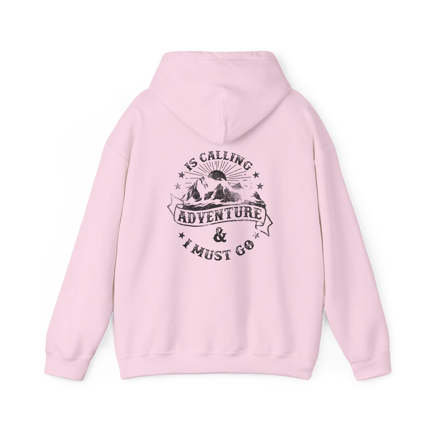 Adventure Awaits Unisex Hooded Sweatshirt for Outdoor Lovers