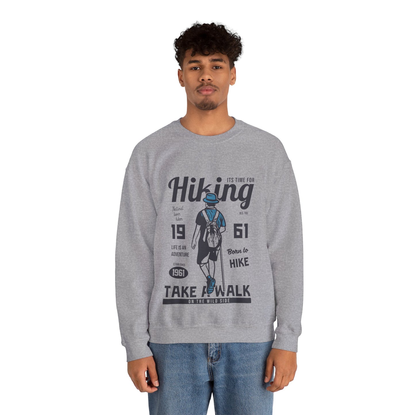 Vintage Hiking Adventure Sweatshirt