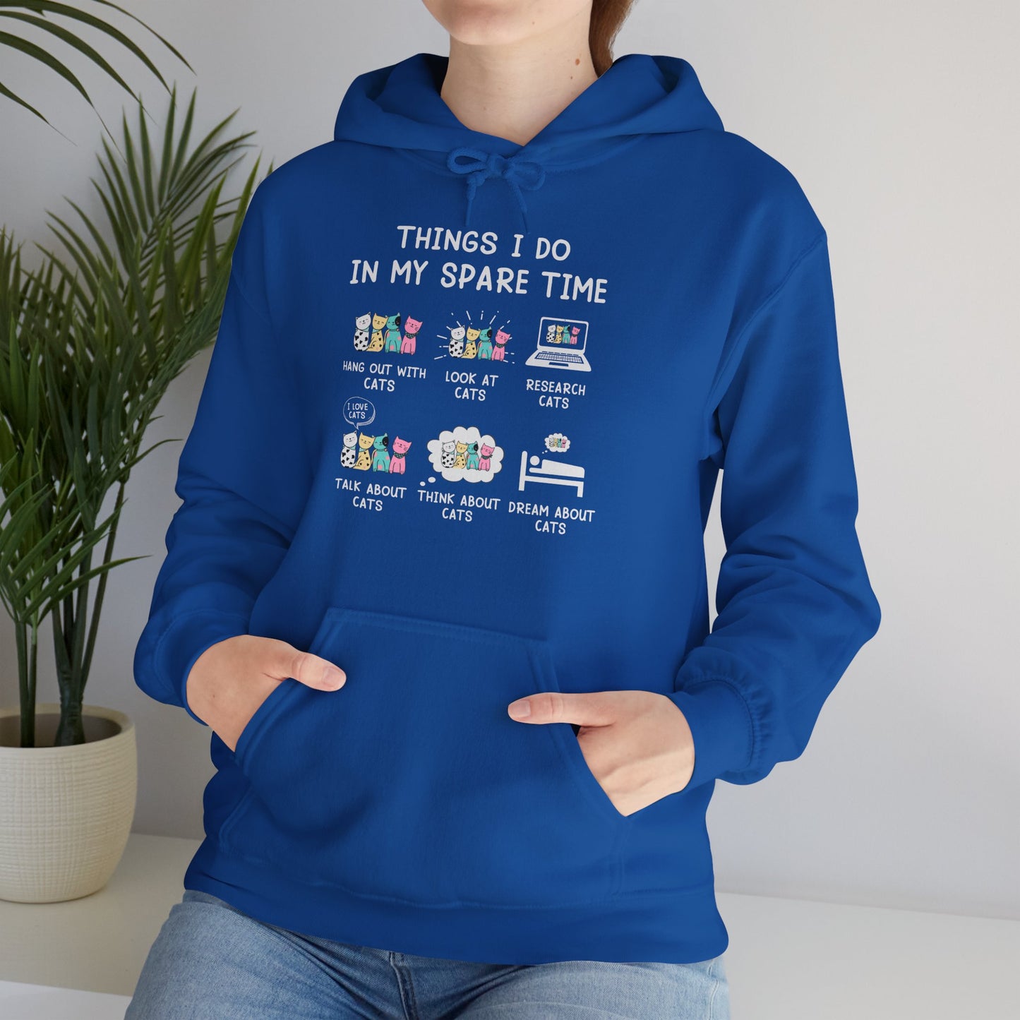 Kit-Tea Cat Hoodie — Cute Cat in Teacup Graphic Sweatshirt