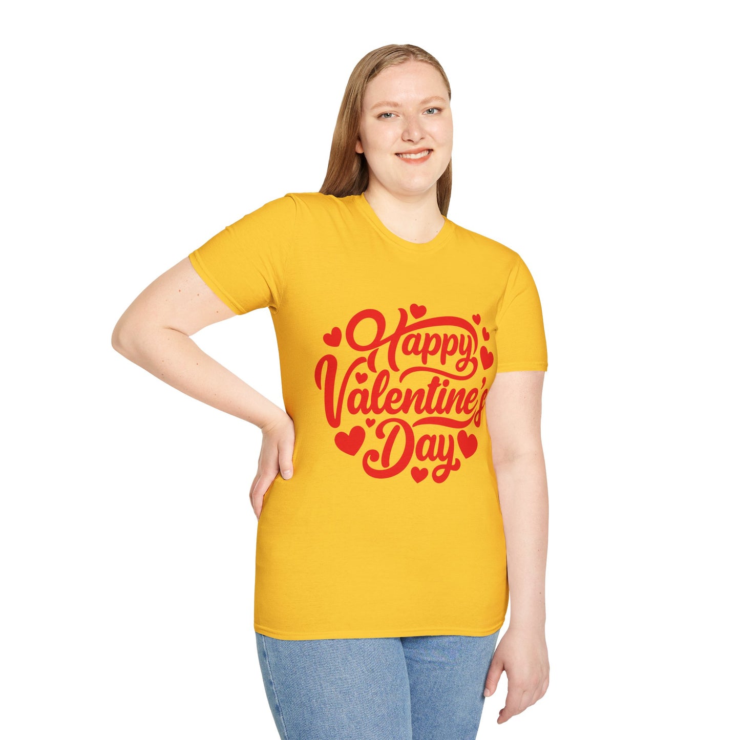 Unisex Softstyle T-Shirt - Happy Valentine's Day