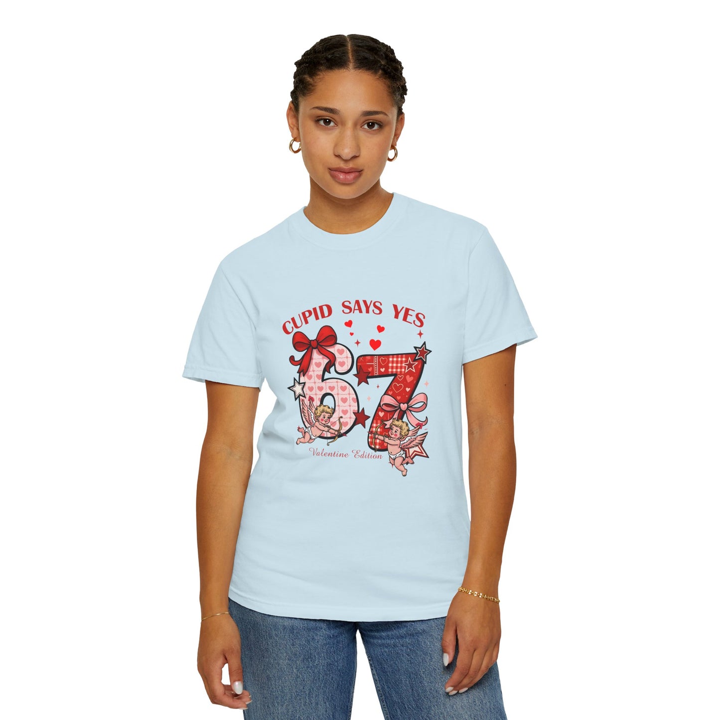 Valentine’s Cupid Says Yes 67 T-Shirt
