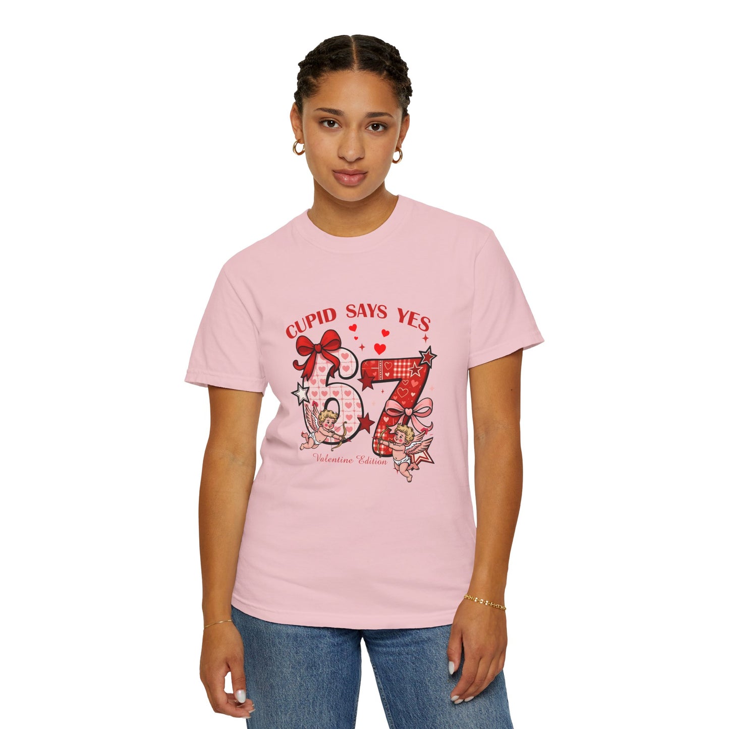 Valentine’s Cupid Says Yes 67 T-Shirt