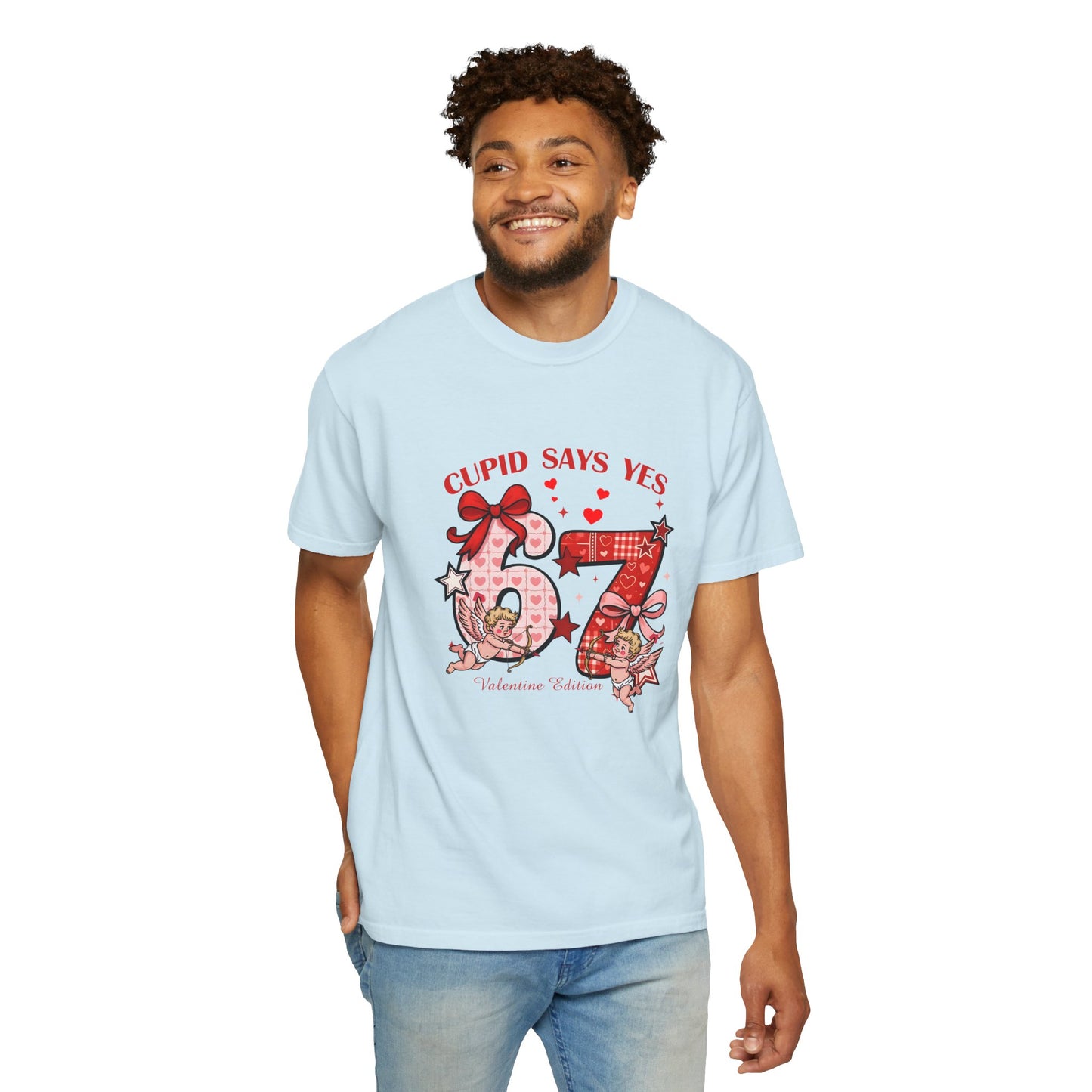 Valentine’s Cupid Says Yes 67 T-Shirt