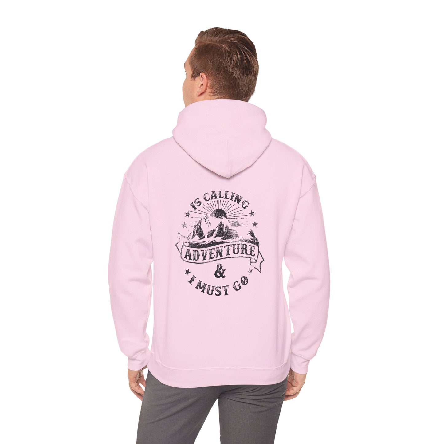 Adventure Awaits Unisex Hooded Sweatshirt for Outdoor Lovers
