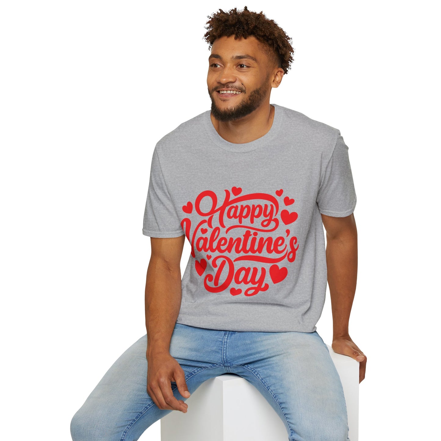 Unisex Softstyle T-Shirt - Happy Valentine's Day