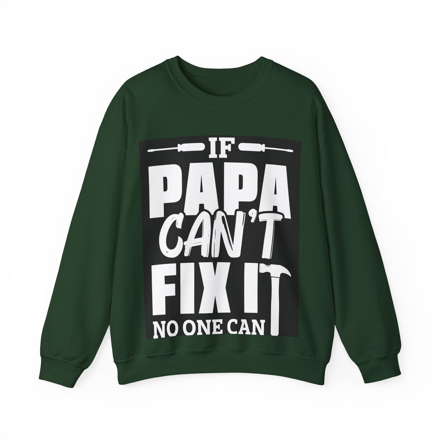 Funny Papa Crewneck Sweatshirt