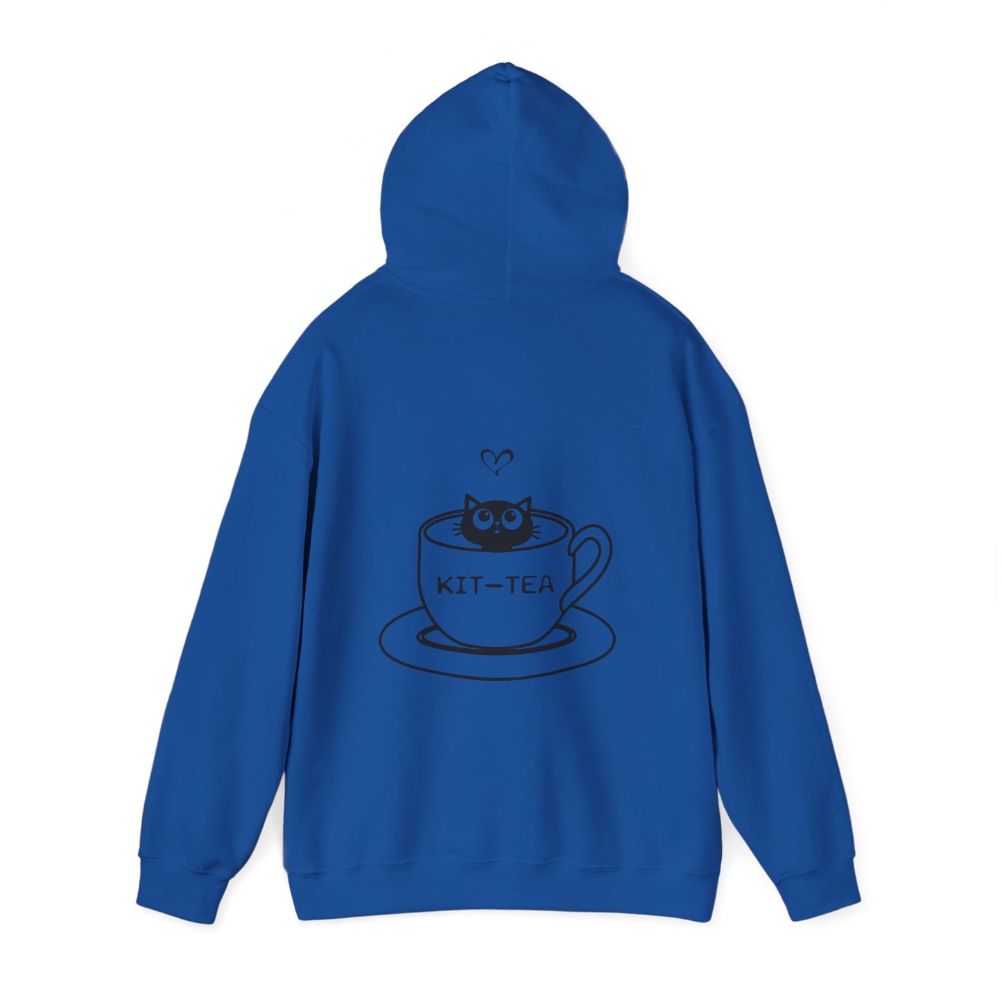 Kit-Tea Cat Hoodie — Cute Cat in Teacup Graphic Sweatshirt