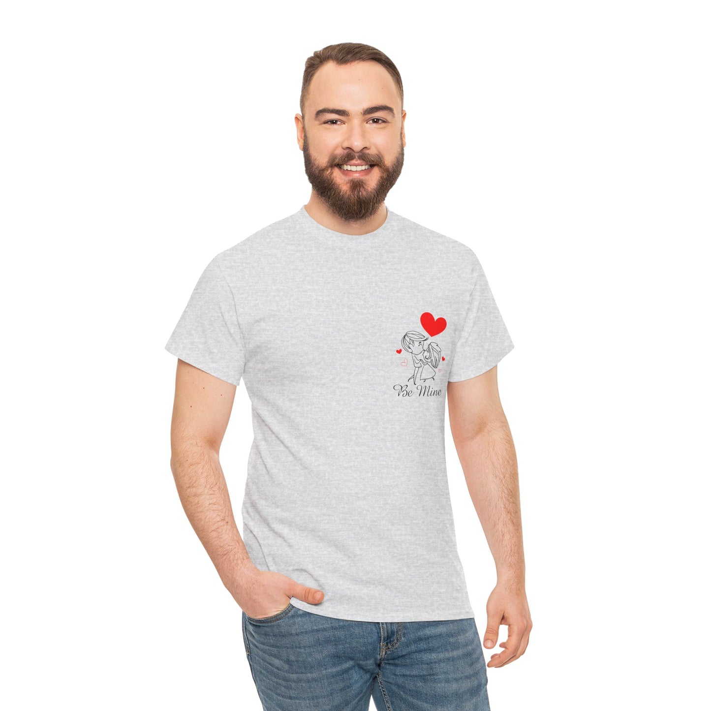 Dog Mom Tee – Cute Puppy Heart Graphic T-Shirt